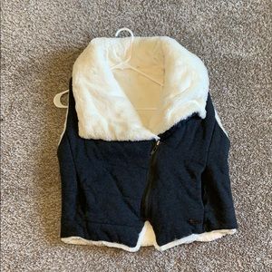 Calvin Klein’s two way jacket